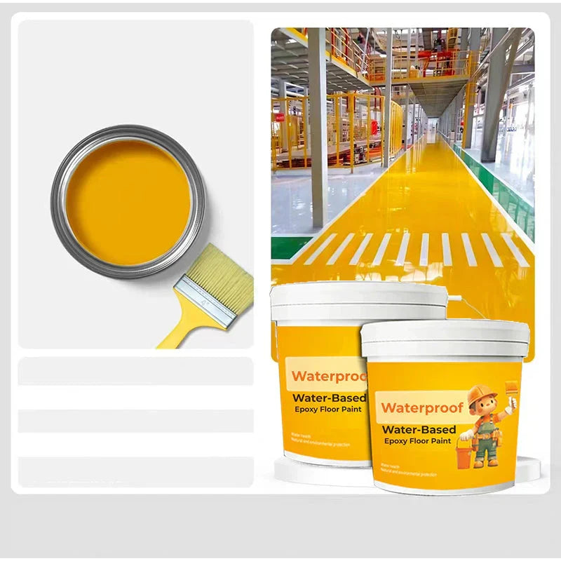 InstaCoatzy™ Waterproof Floor Paint 300 ml + 300 ml (Pack of 2)